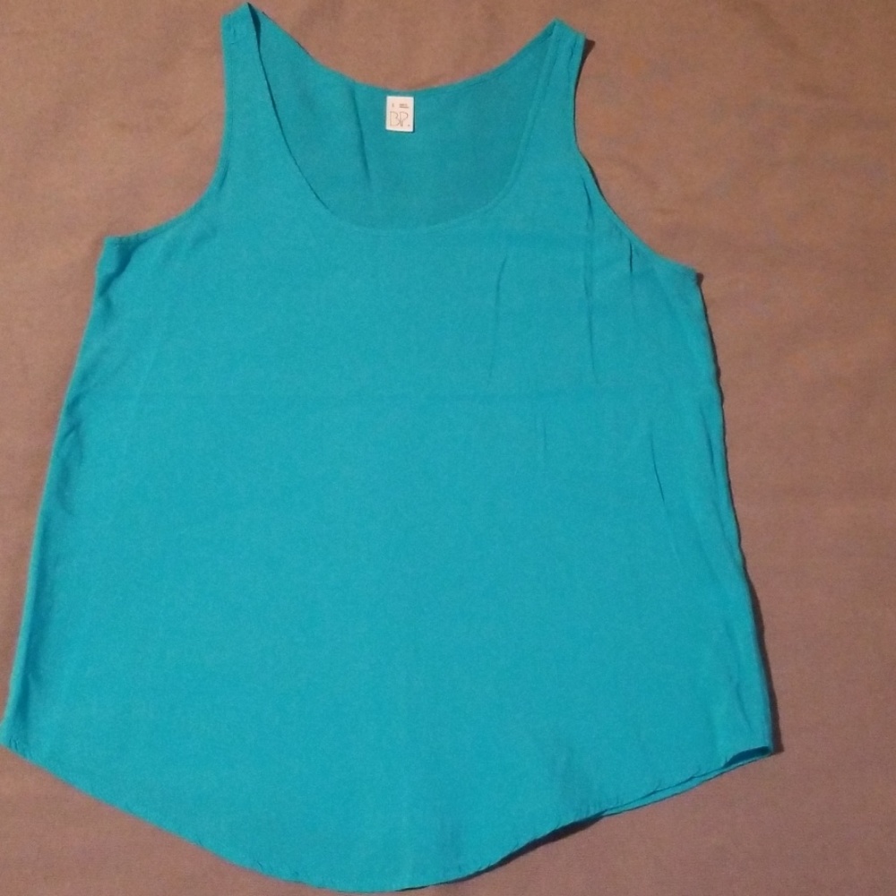 BP turquoise sleeveless tank, S